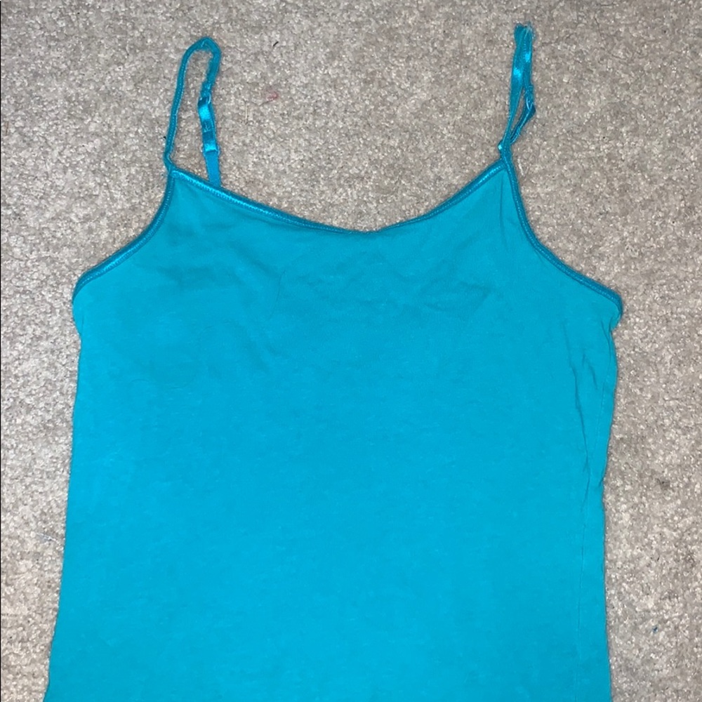girls PS AéRopostale teal size 10 tank top